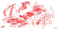 VLOER/BINNEN PANELEN  voor Honda CIVIC TOURER 1.8 ES 5 deuren 5-traps automatische versnellingsbak 2015