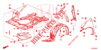 VOOR KAPPEN  voor Honda CIVIC TOURER 1.8 ES 5 deuren 5-traps automatische versnellingsbak 2015