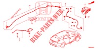 ANTENNE/LUIDSPREKER (RH) voor Honda CIVIC TOURER 1.8 ES 5 deuren 5-traps automatische versnellingsbak 2016