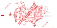 DOORVOERTULLE (INFERIEUR) voor Honda CIVIC TOURER 1.8 EX 5 deuren 5-traps automatische versnellingsbak 2016
