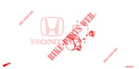 MISTLAMP  voor Honda CIVIC TOURER 1.8 EX 5 deuren 5-traps automatische versnellingsbak 2016