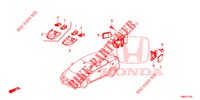 RADAR  voor Honda CIVIC TOURER 1.8 EX 5 deuren 5-traps automatische versnellingsbak 2016