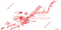 BRANDSTOF VUL PIJP  voor Honda CIVIC TOURER 1.8 EXGT 5 deuren 5-traps automatische versnellingsbak 2016