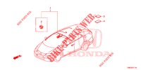 BEDRADINGSBUNDEL (6) (RH) voor Honda CIVIC TOURER 1.8 SE 5 deuren 5-traps automatische versnellingsbak 2016