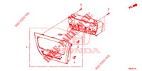 VERWARMING REGELAAR (RH) voor Honda CIVIC TOURER 1.8 SE 5 deuren 5-traps automatische versnellingsbak 2016