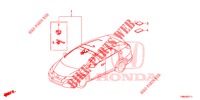 BEDRADINGSBUNDEL (6) (RH) voor Honda CIVIC TOURER 1.8 EX 5 deuren 5-traps automatische versnellingsbak 2017