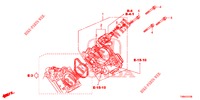 GAS HUIS('84,'85)  voor Honda CIVIC TOURER 1.8 EX 5 deuren 5-traps automatische versnellingsbak 2017