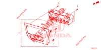 VERWARMING REGELAAR (RH) voor Honda CIVIC TOURER 1.8 EXGT 5 deuren 5-traps automatische versnellingsbak 2017