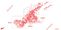 GAS HUIS('84,'85)  voor Honda CIVIC TOURER 1.8 SE 5 deuren 5-traps automatische versnellingsbak 2017