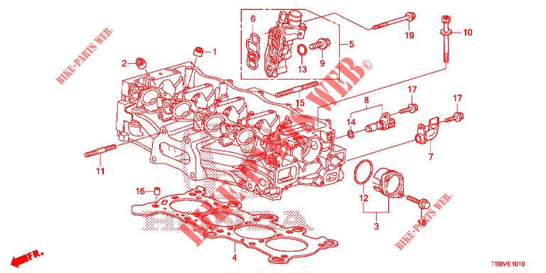 SPOEL KLEP/ OLIEDRUKSENSOR  voor Honda CIVIC TOURER 1.8 SE 5 deuren 5-traps automatische versnellingsbak 2017