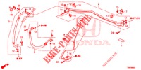 AIRCONDITIONER (FLEXIBLES/TUYAUX) (1.8L) (RH) voor Honda CIVIC TOURER 1.8 ES 5 deuren 6-versnellings handgeschakelde versnellingsbak 2014