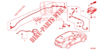 ANTENNE/LUIDSPREKER (RH) voor Honda CIVIC TOURER 1.8 ES 5 deuren 6-versnellings handgeschakelde versnellingsbak 2014