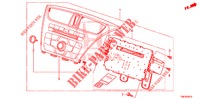 AUDIO UNIT  voor Honda CIVIC TOURER 1.8 ES 5 deuren 6-versnellings handgeschakelde versnellingsbak 2014