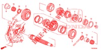 HULPAS  voor Honda CIVIC TOURER 1.8 ES 5 deuren 6-versnellings handgeschakelde versnellingsbak 2014