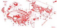 INSTRUMENTEN PANEEL BOVEN (RH) voor Honda CIVIC TOURER 1.8 ES 5 deuren 6-versnellings handgeschakelde versnellingsbak 2014