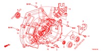 KOPPELING BEHUIZING  voor Honda CIVIC TOURER 1.8 ES 5 deuren 6-versnellings handgeschakelde versnellingsbak 2014