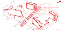 MIDDEN DISPLAY  voor Honda CIVIC TOURER 1.8 ES 5 deuren 6-versnellings handgeschakelde versnellingsbak 2014