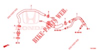 ONTLUCHTER PIJP( '05)  voor Honda CIVIC TOURER 1.8 ES 5 deuren 6-versnellings handgeschakelde versnellingsbak 2014
