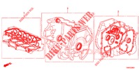 PAKKINGPAKKET/ VERSNELLINGSBAKSAMENSTEL  voor Honda CIVIC TOURER 1.8 ES 5 deuren 6-versnellings handgeschakelde versnellingsbak 2014