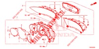 SNELHEIDSMETER  voor Honda CIVIC TOURER 1.8 ES 5 deuren 6-versnellings handgeschakelde versnellingsbak 2014