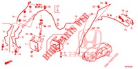 VOOR RUITEWISSER (2DE)  voor Honda CIVIC TOURER 1.8 ES 5 deuren 6-versnellings handgeschakelde versnellingsbak 2014