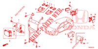 RADAR  voor Honda CIVIC TOURER 1.8 LIFESTYLE 5 deuren 6-versnellings handgeschakelde versnellingsbak 2014