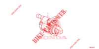 STARTMOTOR (DENSO) (2) voor Honda CIVIC TOURER 1.8 LIFESTYLE 5 deuren 6-versnellings handgeschakelde versnellingsbak 2014