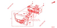 VERWARMING REGELAAR (RH) voor Honda CIVIC TOURER 1.8 LIFESTYLE 5 deuren 6-versnellings handgeschakelde versnellingsbak 2014