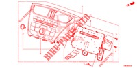 AUDIO UNIT  voor Honda CIVIC TOURER 1.8 SE 5 deuren 6-versnellings handgeschakelde versnellingsbak 2014