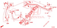 AIRCONDITIONER (FLEXIBLES/TUYAUX) (1.8L) (RH) (1) voor Honda CIVIC TOURER 1.8 EX 5 deuren 6-versnellings handgeschakelde versnellingsbak 2015