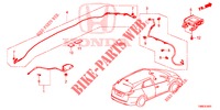 ANTENNE/LUIDSPREKER (RH) voor Honda CIVIC TOURER 1.8 EX 5 deuren 6-versnellings handgeschakelde versnellingsbak 2015