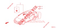 BEDRADINGSBUNDEL (6) (RH) voor Honda CIVIC TOURER 1.8 EX 5 deuren 6-versnellings handgeschakelde versnellingsbak 2015