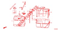 ONTSTEKINGSSPOEL/ACCU/ REGELAAR  voor Honda CIVIC TOURER 1.8 EX 5 deuren 6-versnellings handgeschakelde versnellingsbak 2015