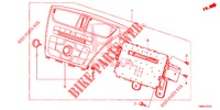 AUDIO UNIT (1) voor Honda CIVIC TOURER 1.8 SE 5 deuren 6-versnellings handgeschakelde versnellingsbak 2015