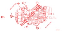 DOORVOERTULLE (INFERIEUR) voor Honda CIVIC TOURER 1.8 SE 5 deuren 6-versnellings handgeschakelde versnellingsbak 2015