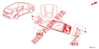INBOUWSET  voor Honda CIVIC TOURER 1.8 SE 5 deuren 6-versnellings handgeschakelde versnellingsbak 2015