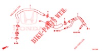 ONTLUCHTER PIJP( '05)  voor Honda CIVIC TOURER 1.8 ES 5 deuren 6-versnellings handgeschakelde versnellingsbak 2016