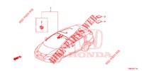BEDRADINGSBUNDEL (6) (RH) voor Honda CIVIC TOURER 1.8 EX 5 deuren 6-versnellings handgeschakelde versnellingsbak 2016