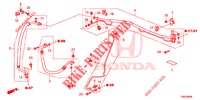 AIRCONDITIONER (FLEXIBLES/TUYAUX) (1.8L) (RH) (2) voor Honda CIVIC TOURER 1.8 EXGT 5 deuren 6-versnellings handgeschakelde versnellingsbak 2016