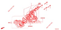 GAS HUIS('84,'85)  voor Honda CIVIC TOURER 1.8 EXGT 5 deuren 6-versnellings handgeschakelde versnellingsbak 2016