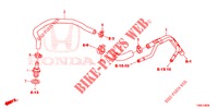 ONTLUCHTER PIJP( '05)  voor Honda CIVIC TOURER 1.8 EXGT 5 deuren 6-versnellings handgeschakelde versnellingsbak 2016
