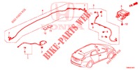 ANTENNE/LUIDSPREKER (RH) voor Honda CIVIC TOURER 1.8 EX 5 deuren 6-versnellings handgeschakelde versnellingsbak 2017