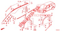 GIETWERK/BESCHERMER  voor Honda CIVIC TOURER 1.8 EX 5 deuren 6-versnellings handgeschakelde versnellingsbak 2017