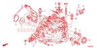 P.S. VERSNELLINGBOX  voor Honda CIVIC TOURER 1.8 EX 5 deuren 6-versnellings handgeschakelde versnellingsbak 2017