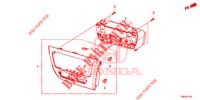 VERWARMING REGELAAR (RH) voor Honda CIVIC TOURER 1.8 EX 5 deuren 6-versnellings handgeschakelde versnellingsbak 2017