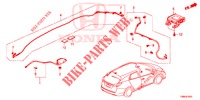 ANTENNE/LUIDSPREKER (RH) voor Honda CIVIC TOURER 1.8 SE 5 deuren 6-versnellings handgeschakelde versnellingsbak 2017