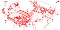 INSTRUMENTEN PANEEL BOVEN (RH) voor Honda CIVIC TOURER 1.8 SE 5 deuren 6-versnellings handgeschakelde versnellingsbak 2017