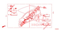BEDRADINGSBUNDEL (5) (RH) voor Honda CIVIC TOURER DIESEL 1.6 ES 5 deuren 6-versnellings handgeschakelde versnellingsbak 2014