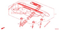 MOTOR AFDEKKING (DIESEL) voor Honda CIVIC TOURER DIESEL 1.6 ES 5 deuren 6-versnellings handgeschakelde versnellingsbak 2014