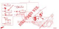 BEDRADINGSBUNDEL (4) (RH) voor Honda CIVIC TOURER DIESEL 1.6 EXGT 5 deuren 6-versnellings handgeschakelde versnellingsbak 2014